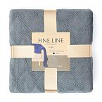 Плед велсофт Fine Line MAGNOLIA 002-MAG- стальной