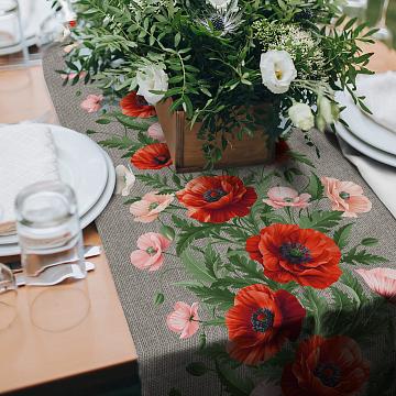 Дорожка 50 см наб рис.29451-1 Королевские маки