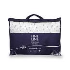 Подушка Fine Line с кантом, коллекция Прованс, дизайн Сальвия, лебяжий пух, перкаль