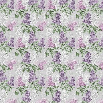 Бязь Премиум 220 см наб рис.72225-1 Сирень
