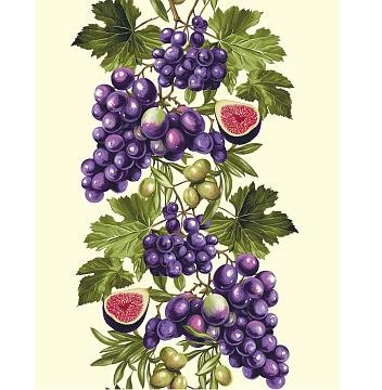 Полотно вафельное 50 см наб рис.29430-1 Сочные фрукты