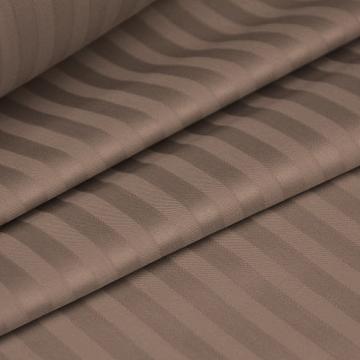 Страйп-сатин 220 см г/к рис.86124-11 Мокко АК