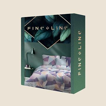 КПБ перкаль Fine Line рис.60198-1/24900-29 Планше new