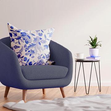 Подушка декоративная рогожка Все ДOMA/Vse DOMA рис.60287-1 Елена Прекрасная