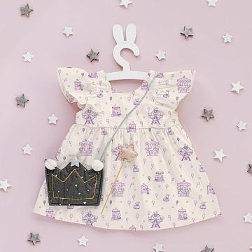 Фланель 90 см наб рис.29144-2 Карусель