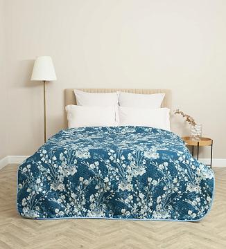 Покрывало однотонное п/э Комфорт Цветочная россыпь