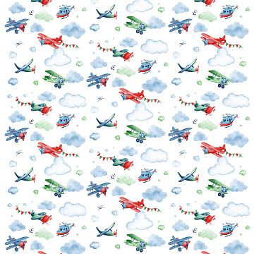 Перкаль 150 см наб рис.13471-1 Самолеты