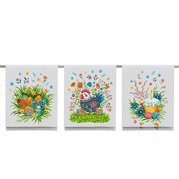 Рогожка 150 см наб рис.29467-2 Благодать