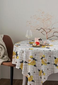 Рогожка 150 см наб рис.29339-1 Медовый цвет