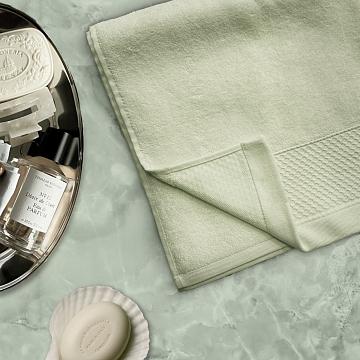 Полотенце махровое Fine Line, коллекция Berries, зеленый чай