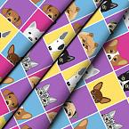 КПБ перкаль WENGE Kids рис.60135-1 Fluffy Friends