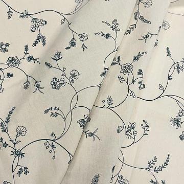 Вареный хлопок 220 см наб рис.72238-2 Цветочный сад