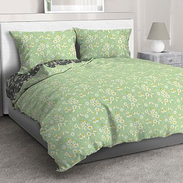 Перкаль 220 см наб рис.50257-5 Милора зеленый