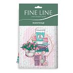 Полотенце вафельное Fine Line рис.62078-1 Утренний кофе