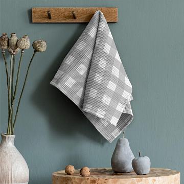 Полотенце вафельное Vse DOMA рис.60163-2 Пуаро