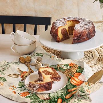 Полотно вафельное 50 см наб рис.29441-1 Кролики