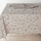 Скатерть п/лен, 6 салфеток 150*220 Зкв