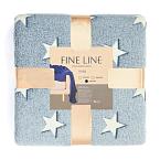 Плед велсофт Fine Line БАМБУК НЕОН 012-PBN- пыльная роза