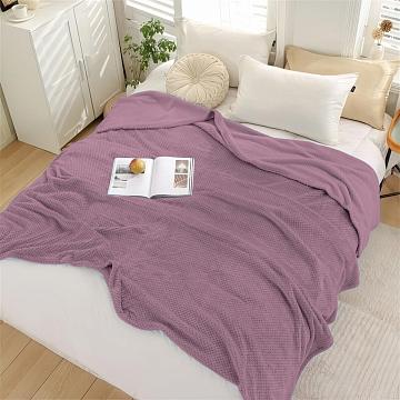 Плед велсофт Vse DOMA пиноли, цвет сухая роза, ролик