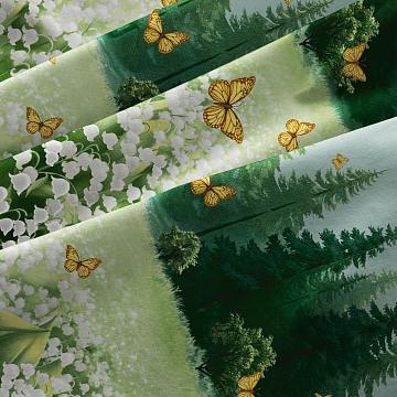 Перкаль 220 см наб рис.72206-1 Ландыши