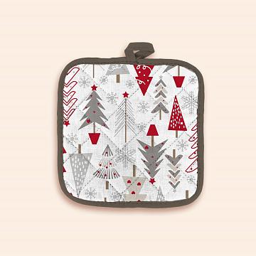 Прихватка рогожка Vse DOMA рис.60325-1 Зимняя сказка