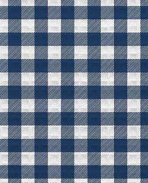 Комплект вафельных полотенец Fine Line рис.62065 Синяя клетка