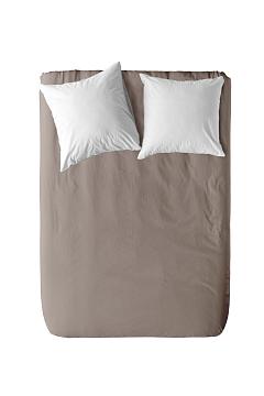 Простыня перкаль Актив WENGE рис.86034-11 Cinder