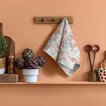 Полотенце вафельное Vse DOMA рис.60259-1 Виктория