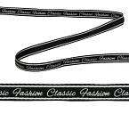 Тесьма 10мм CLASSIC FASHION цв.черный (43м)