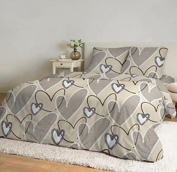 Перкаль 220 см наб рис.50227-1 Сердца Деним