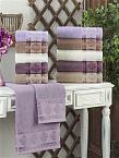 Полотенце махровое ДАМАСК/DAMASK Коричневый