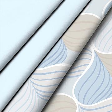 КПБ перкаль Fine Line рис.60303-1/24900-15 Легато