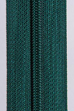 Молния витая разъемная Т5, Т6  80 см ц272 т. зеленый