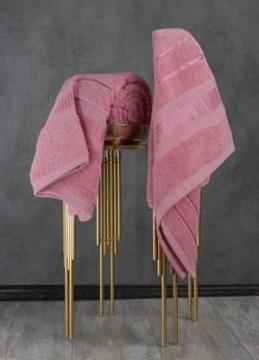 Полотенце махровое Элеганс/Elegans, сухая роза