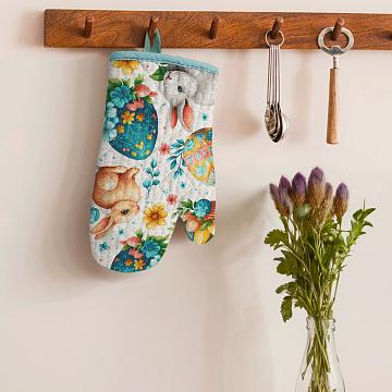 Полотно вафельное 150 см наб рис.29465-1 Светлая Пасха