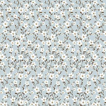 Бязь Комфорт 220 см наб рис.50176-1 Цветущий миндаль