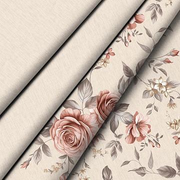 КПБ бязь Любимый дом рис.60299-1/60344-1 Чайная роза н/у