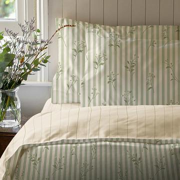 Вареный хлопок 220 см наб рис.72235-1 Луговая трава