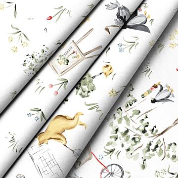 Перкаль 150 см наб рис.13493-1 Уик-энд