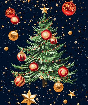 Дорожка 50 см наб рис.29394-1 Волшебная елочка