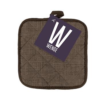 Прихватка рогожка WENGE рис.60008-10 Juliet coffe