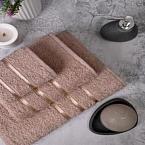 Полотенце махровое SPA (TR) коричневый АМБ