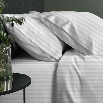 КПБ перкаль Fine Line рис.6793-1 Мелодия сна (белый) new