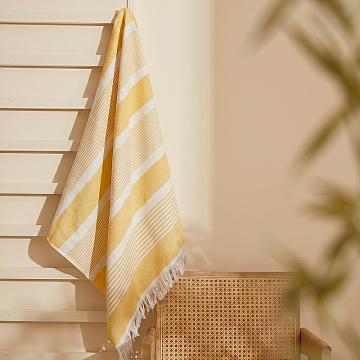 Полотенце махровое Fine Line Ривьера 350г/м2, желтый