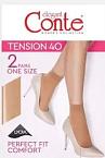 Носки жен. CE TENSION 40 (2 пары) nero КСЗ