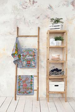 Полотно вафельное 150 см наб рис.35066-2 Happy Easter