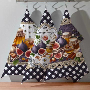 Рогожка 150 см наб рис.29457-1 Слаще меда