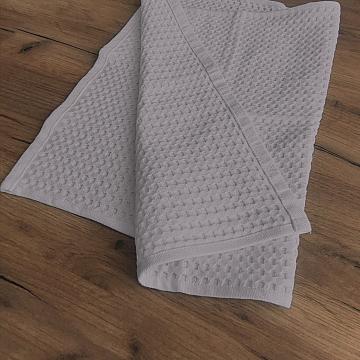 Полотенце вафельное САЛТИНИ/SALTINE, FINE LINE, лавандовый, коллекция ЭЛТОН/ELTON