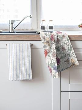 Набор вафельных полотенец WENGE рис.60050-1/60051-1 The Garden of words