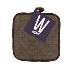 Прихватка рогожка WENGE рис.60008-10 Juliet coffe